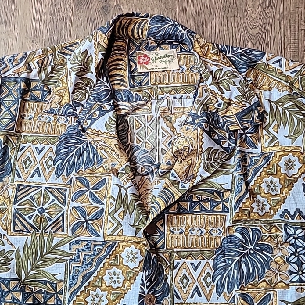 Hilo Hattie The Hawaiian Original Men's XL Button Down - Picture 2 of 5